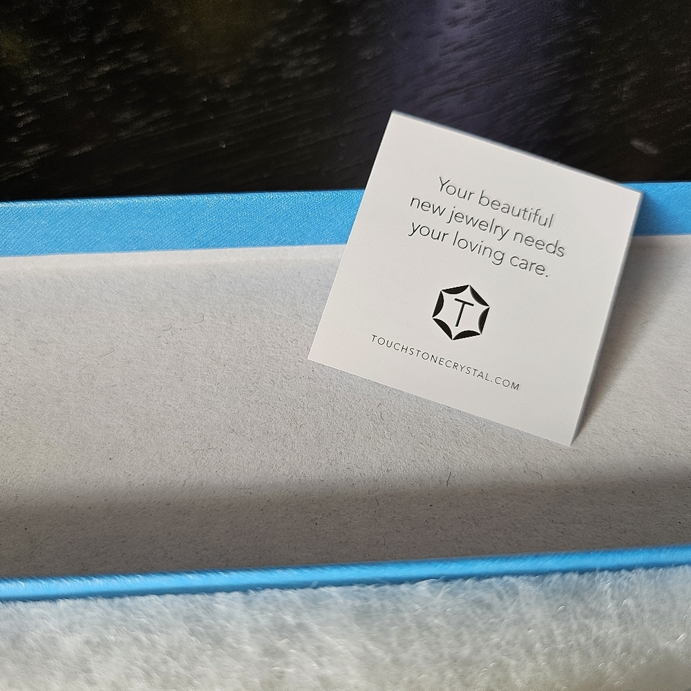 Touchstone Crystal Purple Ignite Ice Braclet New In Box - Picture 10 of 12